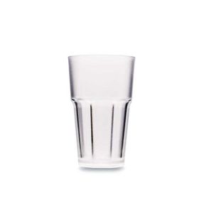 Premium 300 ml 6'lı Rubikap Polikarbon Kırılmaz Kumlu Meşrubat Bardak