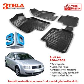 Premium Audi A4 3D Havuzlu Paspas