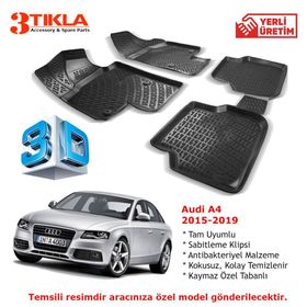 Premium Audi A4 3D Havuzlu Paspas