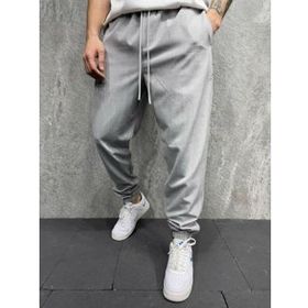 Premium Baggy Jogger Gri Erkek Eşofman