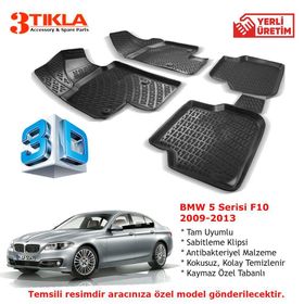 Premium Bmw 5 Serisi F10 3D Havuzlu Paspas