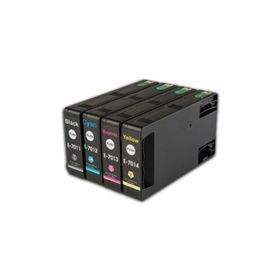 Premium Epson Workforce Pro WP4515DN 4 Renk Uyumlu Kartuş Seti