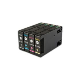 Premium Epson Workforce Pro WP4515DN 4 Renk Uyumlu Kartuş Seti