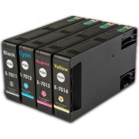 Premium Epson Workforce Pro WP4515DN 4 Renk Uyumlu Kartuş Seti