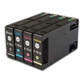 Premium Epson Workforce Pro WP4515DN 4 Renk Uyumlu Kartuş Seti