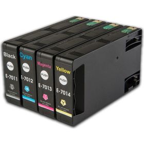 Premium Epson Workforce Pro WP4515DN 4 Renk Uyumlu Kartuş Seti