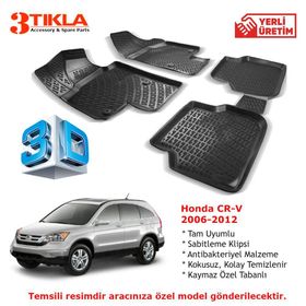 Premium Honda CR-V 3D Havuzlu Paspas
