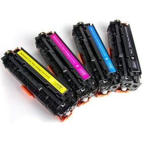 Premium HP CC530A 4 Renk Uyumlu Muadil Toner Seti
