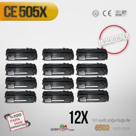 Premium HP CE505X Yüksek Kapasite Uyumlu Muadil Toner