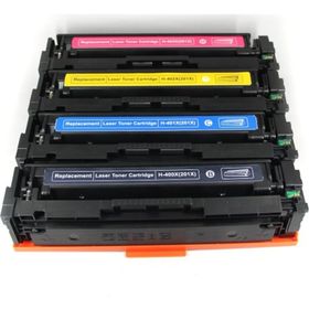 Premium HP CF400X 201X Muadil Toner Seti