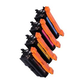 Premium HP Color Laserjet CP4025 4 Renk Uyumlu Muadil Toner Seti
