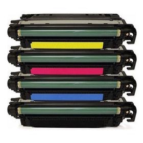 Premium HP Color Laserjet CP4025 4 Renk Uyumlu Muadil Toner Seti