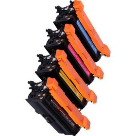 Premium HP Color Laserjet CP4025 4 Renk Uyumlu Muadil Toner Seti