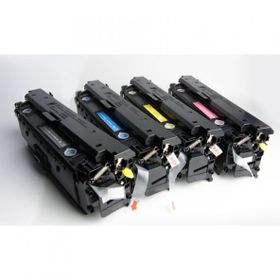 Premium HP Color Laserjet Enterprise M553X 4 Renk Uyumlu Muadil Toner Seti