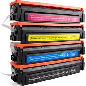 Premium HP Color Laserjet Pro M252N 4 Renk Uyumlu Muadil Toner Seti