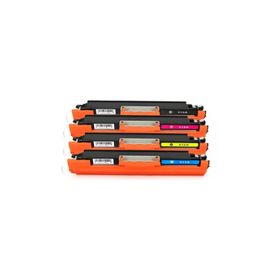Premium HP Laserjet 100 Color Mfp M175NW 4 Renk Uyumlu Muadil Toner Seti