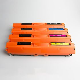Premium HP Laserjet Pro CF350 4 Renk Uyumlu Muadil Toner Seti