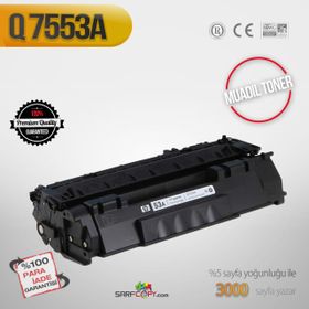 Premium HP Q7553A Uyumlu Muadil Toner