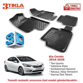 Premium Kia Cerato 3D Havuzlu Paspas