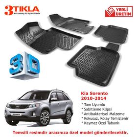 Premium Kia Sorento 3D Havuzlu Paspas