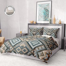 Premium Luxury 3D Pamuk Saten Otantik Çift Kişilik Nevresim Takımı