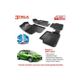 Premium Mazda 2 3D Havuzlu Paspas