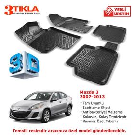 Premium Mazda 3 3D Havuzlu Paspas