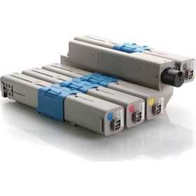 Premium Oki C301 4 Renk Uyumlu Muadil Toner Seti