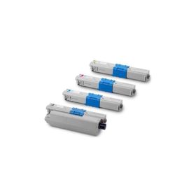 Premium Oki C301 4 Renk Uyumlu Muadil Toner Seti