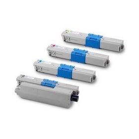 Premium Oki C301 4 Renk Uyumlu Muadil Toner Seti