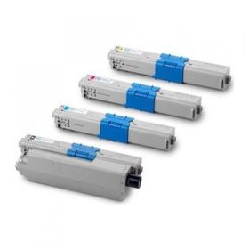 Premium Oki C301 4 Renk Uyumlu Muadil Toner Seti