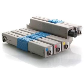 Premium Oki C301 4 Renk Uyumlu Muadil Toner Seti