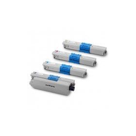 Premium Oki C310 4 Renk Uyumlu Muadil Toner Seti