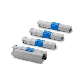 Premium Oki C310 4 Renk Uyumlu Muadil Toner Seti