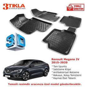 Premium Renault Megane IV 3D Havuzlu Paspas