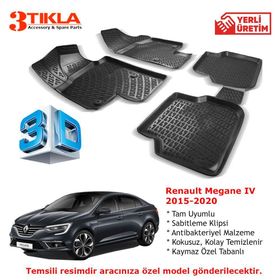 Premium Renault Megane IV 3D Havuzlu Paspas