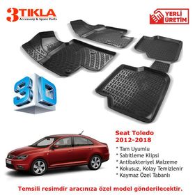 Premium Seat Toledo 3D Havuzlu Paspas