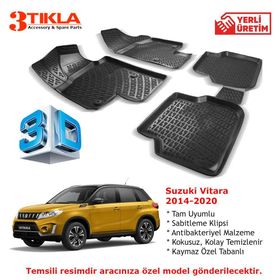 Premium Suzuki Vitara 3D Havuzlu Paspas