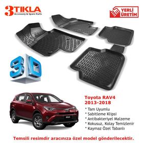 Premium Toyota Rav4 3D Havuzlu Paspas