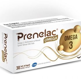Prenelac Omega 30 Soft Jel Kapsül Gıda Takviyesi