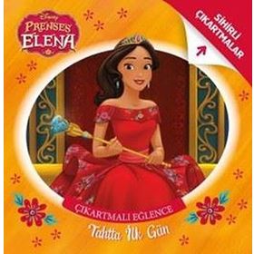 Prenses Elma - Tahtta İlk Gün - Çıkartmalı Eğlence - kollektif