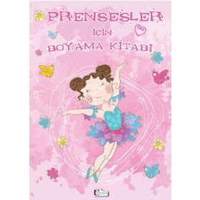 Prensesler İçin Boyama Kitabı - Mor Elma Yayıncılık