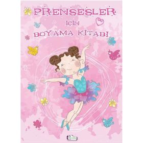 Prensesler İçin Boyama Kitabı - Mor Elma Yayıncılık