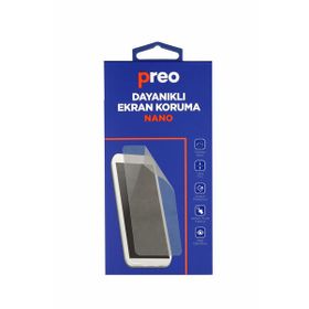Preo Dayanıklı Ekran Koruma Realme 5 Pro Ön Nano Premium Cep Telefonu Ekran Koruyucu