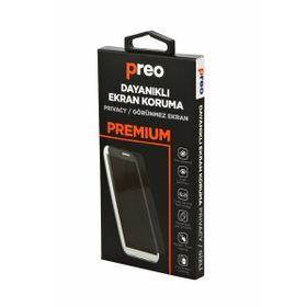 Preo İphone XR Privacy 3D Full Curve Dayanıklı Ekran Koruma