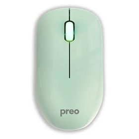 Preo M19 Ergonomik Yeşil Pastel Kablosuz Sessiz Mouse