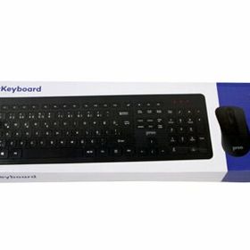 Preo My Keyboard K7 Kablosuz Klavye & Mouse siyah