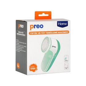 Preo TF01 Şarjlı Yeşil Tiftik ve Tüy Temizleme Makinesi