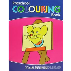 Preschool Coloring Book First Words - kollektif