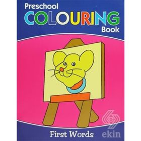 Preschool Coloring Book First Words - kollektif